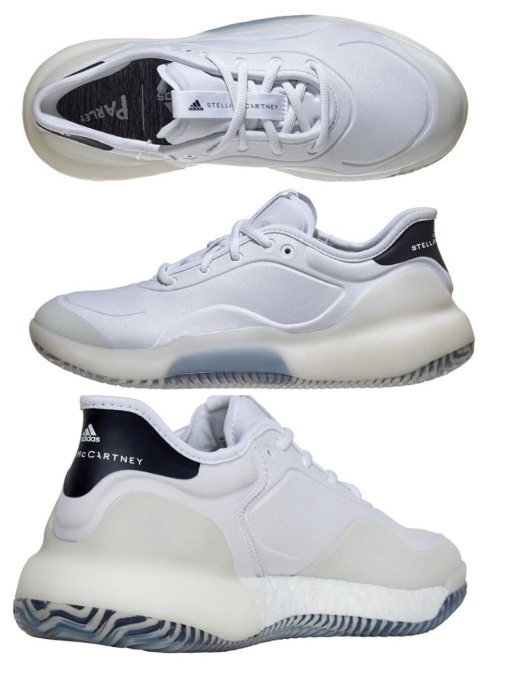 Nwt Adidas Stella McCartney Women Court Boost Tennis Shoes 8